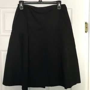 Black skirt.